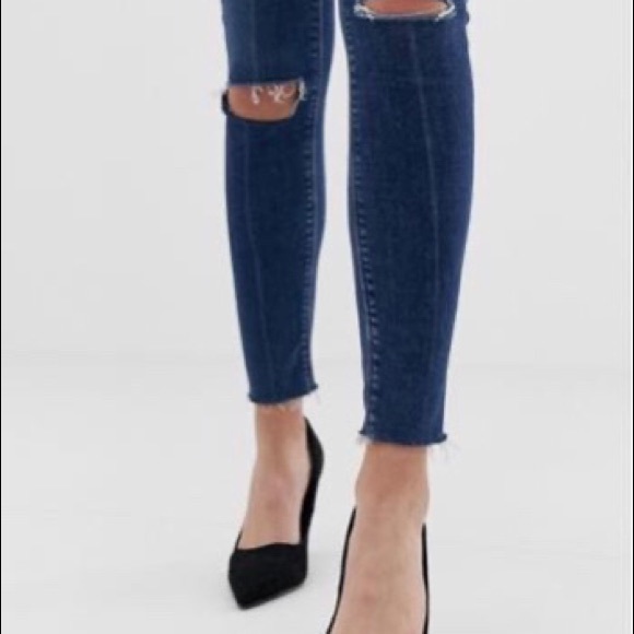 Asos Design Ridley High waisted skinny jeans - Picture 3 of 4